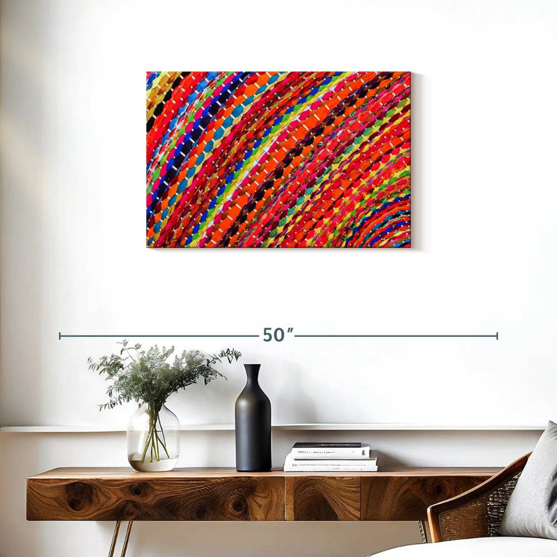 Tapis péruvien Senne, H 20 po x l 30 po