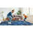 Kivett Blue Indoor Outdoor Machine Washable Rug-1208098855