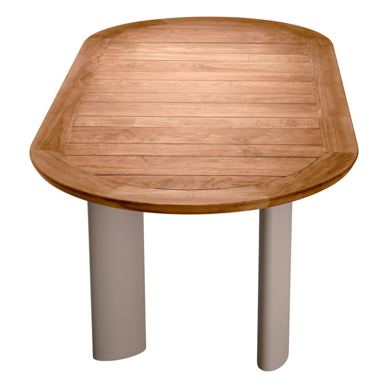 Mogador Outdoor Free Form Teak Dining Table