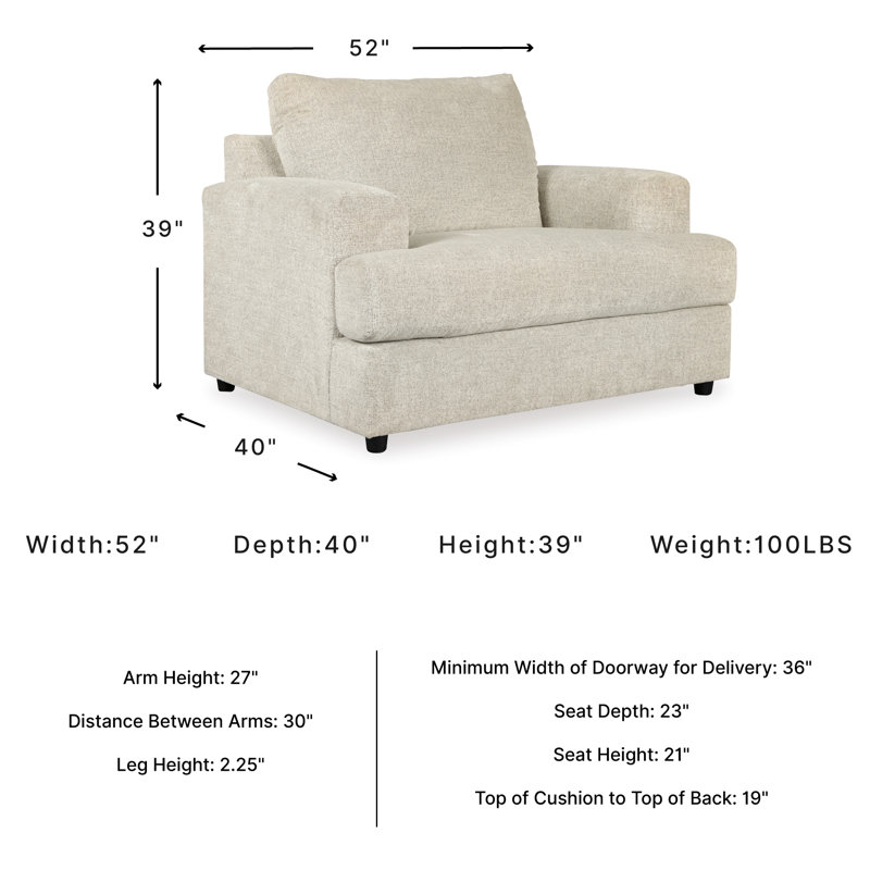 Aneysa Upholstered Accent Chair, Stone, Brown