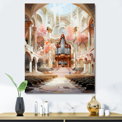 Tahsin, salles de concert, chef-d'œuvre mélodique III, reproduction sur toile