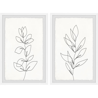 «Where Leaves Blossom Diptych»