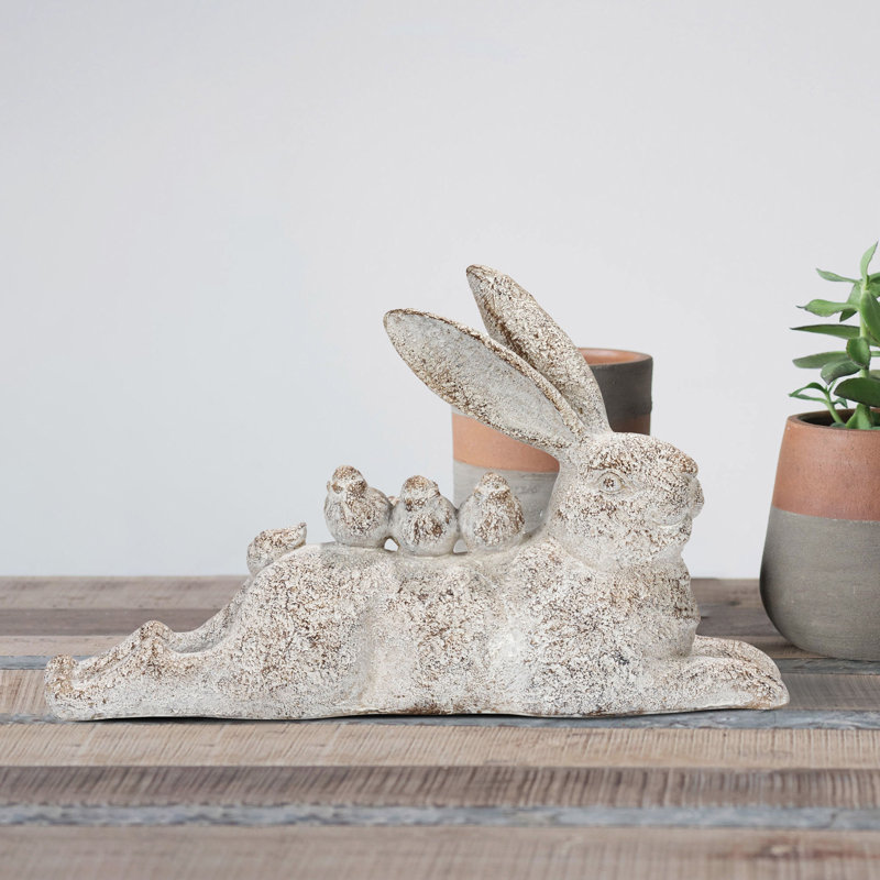 Anatoly Resin Animal Sculpture, White