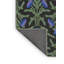 Tapis bleu foncé tissé à la machine-741662247