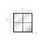 Jeip Metal Flat Wall Mirror