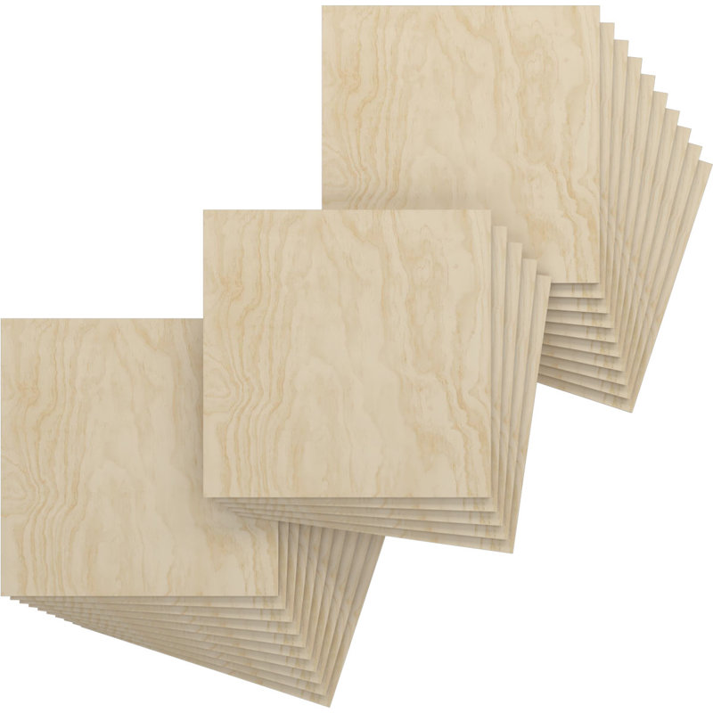 Planches en bois, Bouleau, H 15,75 po x l 15,75 po x P 0,25 po