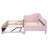 Twin Size Upholstered L-Shaped Upholstered Daybed With Pop Up Trundle-935861158