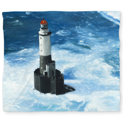Classic Blue Marine Livingroom King Duvet Cover - Unleashed Waves