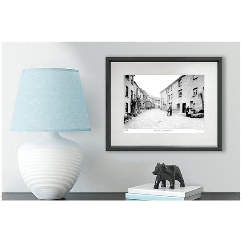 Dent, Main Street 1924 by Francis Frith - Single Picture Frame Print, 60cm H x 80cm W x 2.3cm D