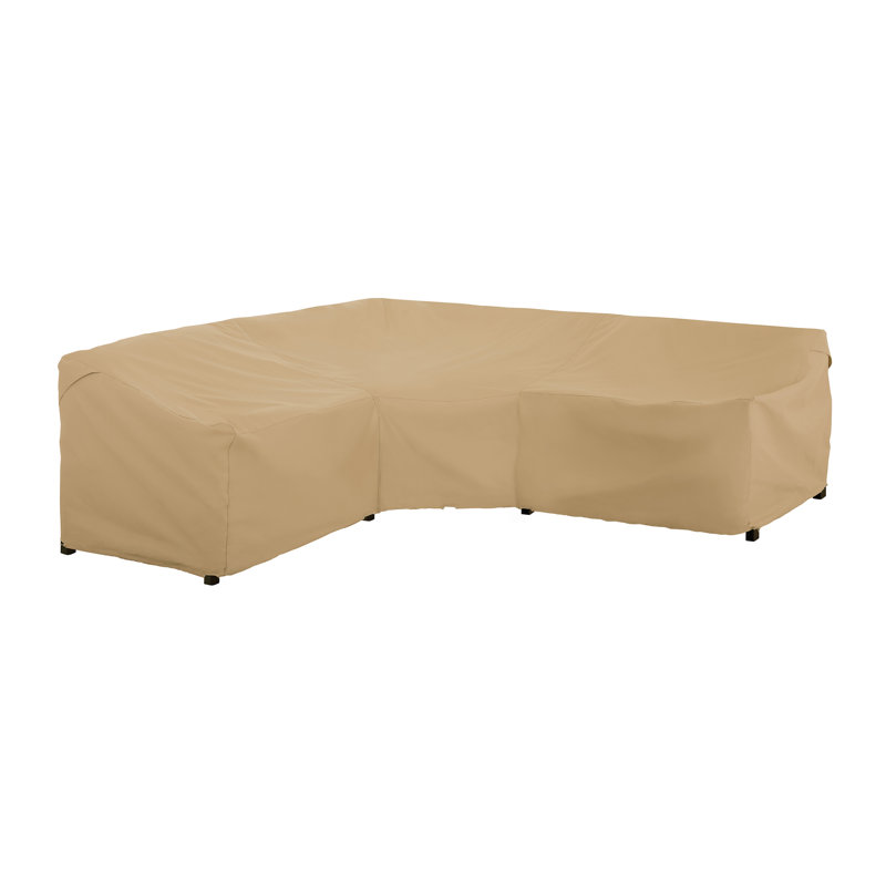 Housse pour ensemble modulaire en forme de V résistant à l'eau Jadon, H 31 po x l 100 po x P 100 po