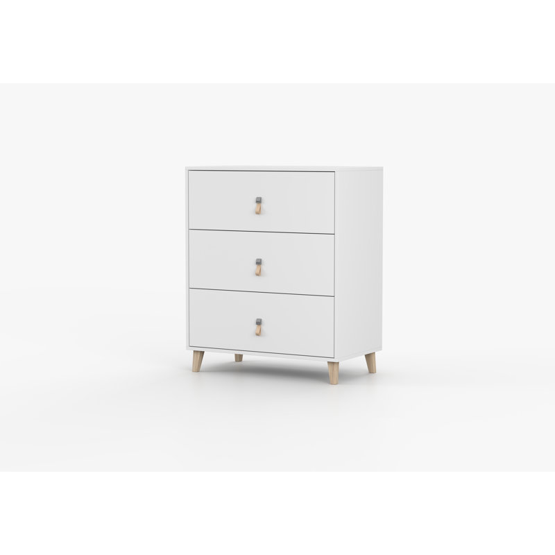 80 cm W Chest of 3 Drawers