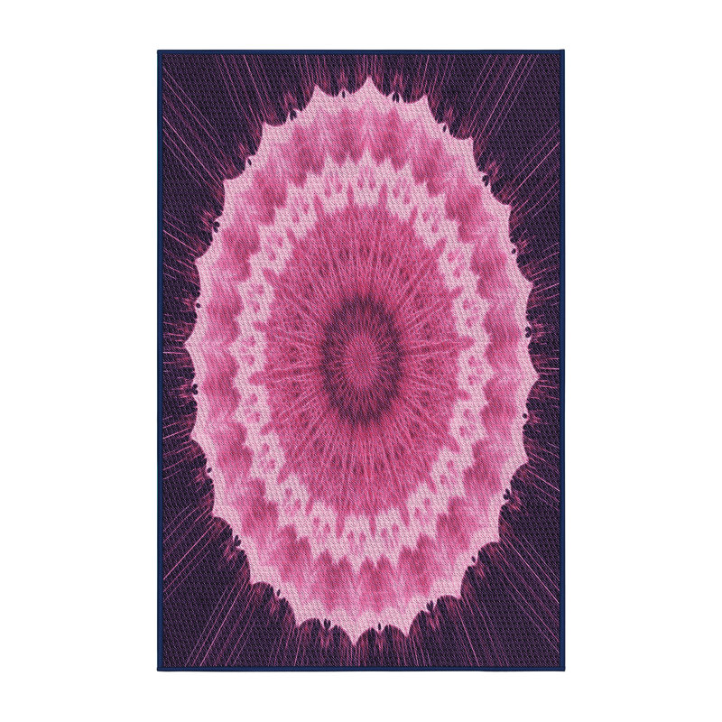 Floral Indoor Rug, Rectangle 8' x 12'