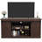 Ben Tv Stand For Tvs Up To 65" With Double Sliding Barn Doors And Storage Cabinets-655923012