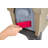 Plastic Post Mounted Mailbox with Magnetic Closure-41108427