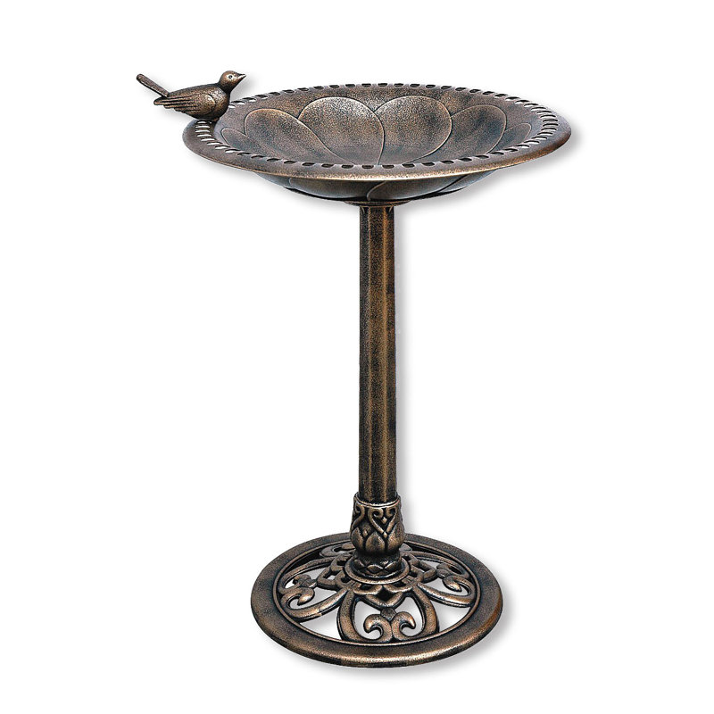 Bain d'oiseaux Aderes, Bronze