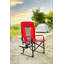 Chaise de réalisateur pliante portative surdimensionnée robuste avec table d'appoint et poche pour les activités de plein air-1206064683