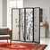 Prentice 52'' W x 70.5'' H 4 - Panel Solid Wood Accent Room Divider