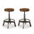 Port Morris Adjustable Height Counter Stool with Metal Frame