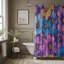 Flashy Bloom - Rideau de douche Premium-83730650