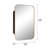 Framed Recessed Wall-mounted Medicine Cabinet with Mirror with Shelves-2061512286-2061512285