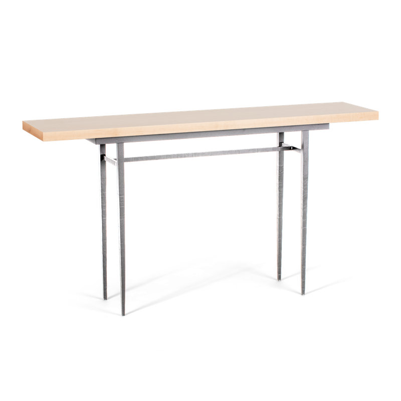 Wick Console Table, Sterling, 32.1" H x 60" W x 14" D, Natural