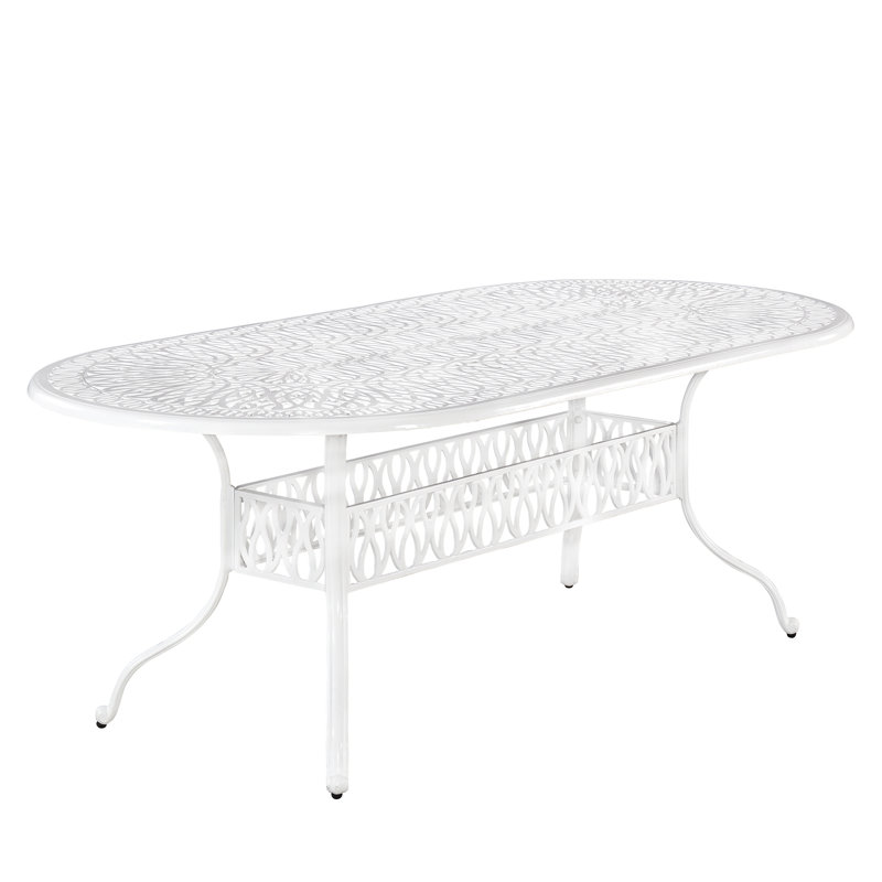 Table de salle à manger en métal Yates