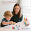 Ensemble de gobelets en bois Montessori