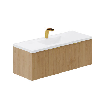 48" Single Vanity Set, Base, Ceramic Top