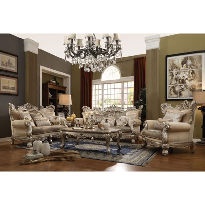 Ebro 3 Piece Foam Living Room Set