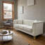 Canapé 3 places avec 2 coussins (beige)-217795608