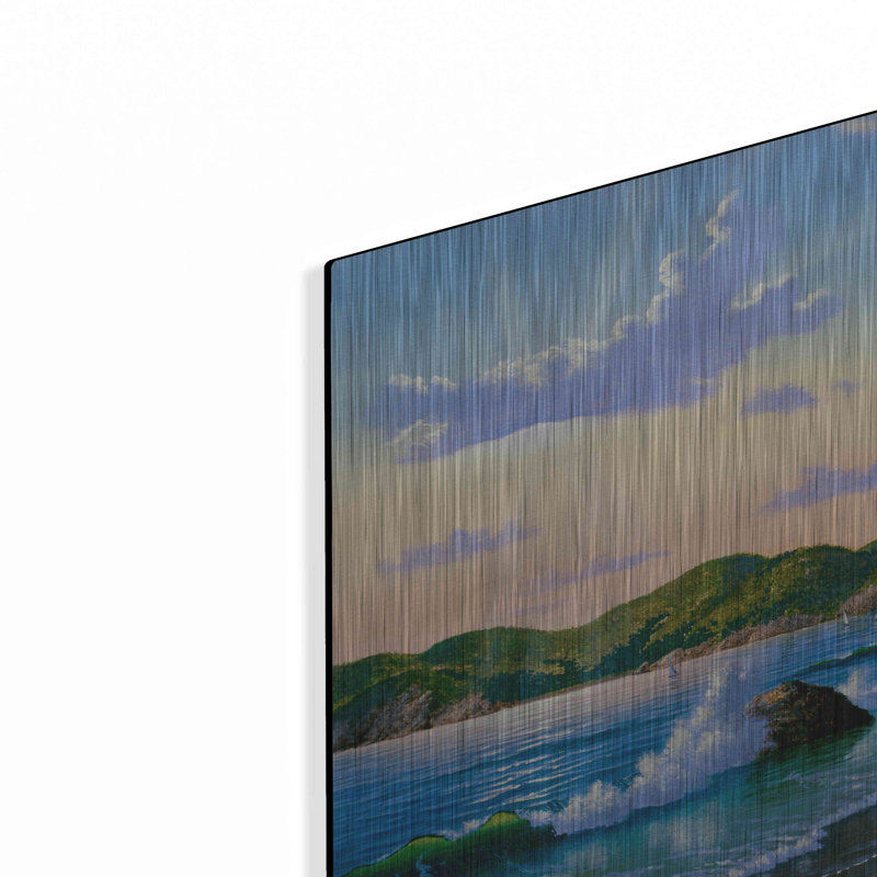 «Golden Gate Sunset, CA 2» par Eduardo Camoes, H 16 po x l 24 po