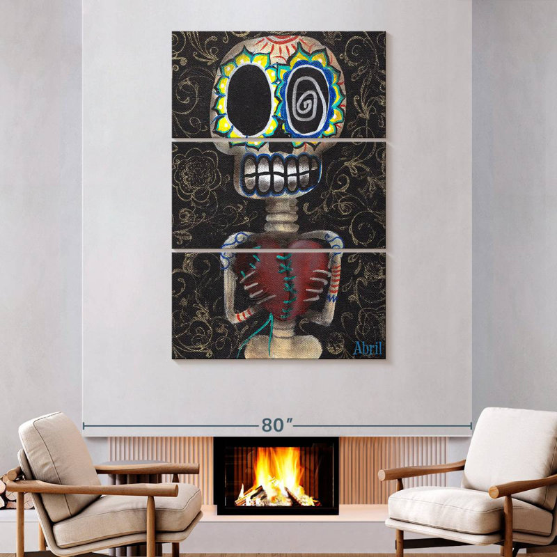 Kelan Toma Mi Corazon, 74" H x 48" W