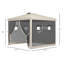 Auvent avec moustiquaire 10 pi x 10 pi Outsunny