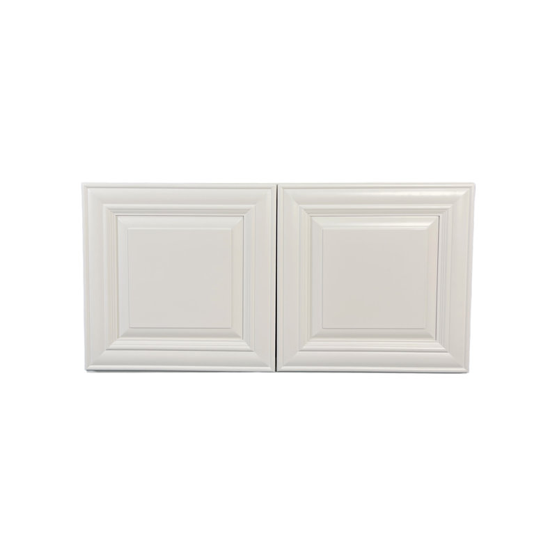 Armoire de cuisine murale - panneau surélevé, H 36 po x l 18 po