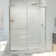 60" W x 32" D x 78" H Semi-Frameless Rectangle Shower Kit