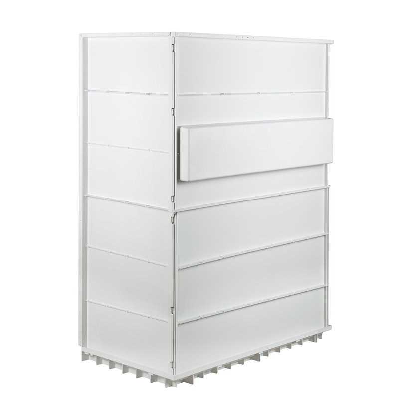 Ensemble de douche 60 "x 32" avec parois de douche et base de douche à coller, Nickel