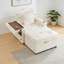 Fauteuil d'appoint confortable en velours côtelé-243103279