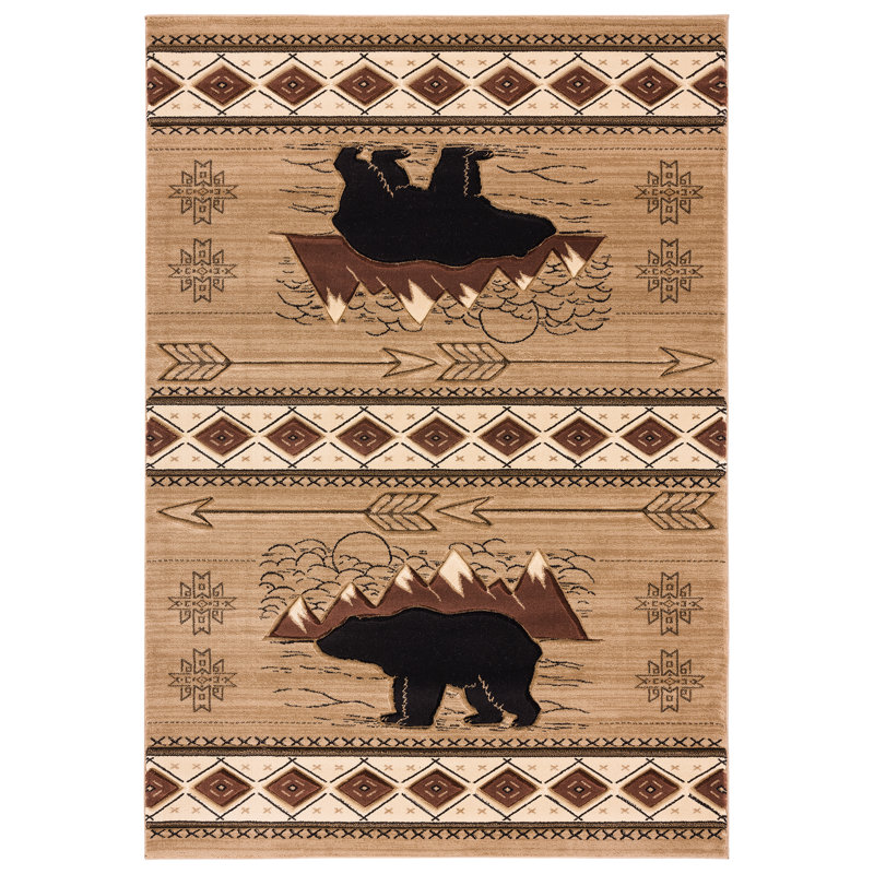 Animal Print Indoor Rug, Rectangle 7'10" x 10'6"