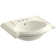 Devonshire® Ceramic 24" Pedestal Bathroom Sink with Overflow