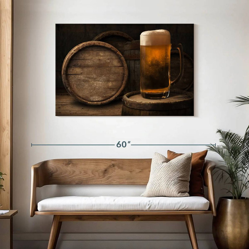 Verre à bière Yarlin, H 30 po x l 45 po