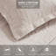 Ensemble de couvre-lit matelassé 100% coton à deux tons Hibiscus -105901481-105901484