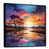 Black Floater Framed