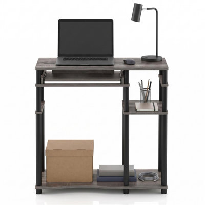  Bureau d'ordinateur avec bibliothèque Abbott