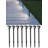 Led Solar Pathway Landscape Light, Motion Sensor, 6500k Pure White