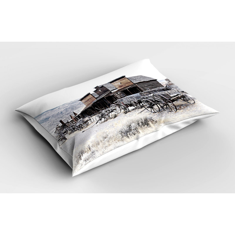 Ghost Polyester Sham Set, Queen