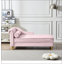 Chaise longue moderne avec revêtement en velours-93932694
