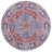 Kingsford Oriental Cotton Blue/Rust Area Rug-1101945651