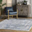 Tapis oriental bleu / gris-1814054547