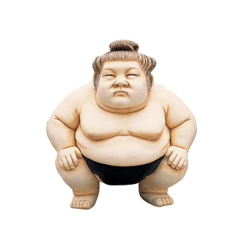 Statue basho the lutteur, Grand