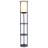 Baldrick 62.5'' Column Floor Lamp with USB and Outlet-53688394